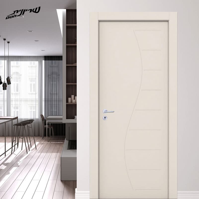 InHouse 210 - מדגם 210 סגנון כפרי בשילוב שקעים דקורטיביים גוון שמנת .