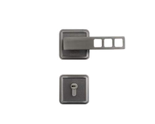 Luxury Covered Rosette - Square - handles Luxury Covered Rosette Squaree