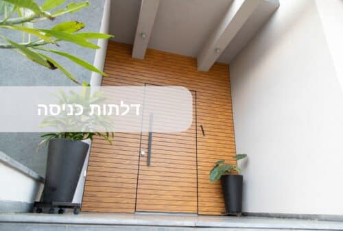 דלתות כניסה