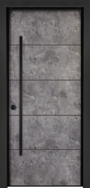 8060 - פסי ניתוק / חריטות גוון בטון - 8060 Beton 9541 handle 160